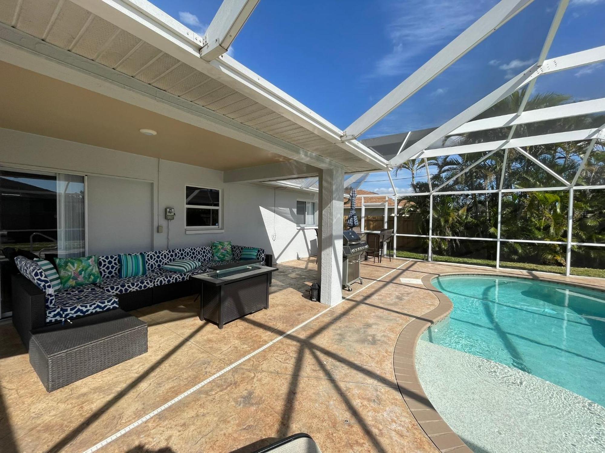 Beautiful Pool Home With Sleeping For 8 For Lovelypeople Cape Coral Eksteriør bilde