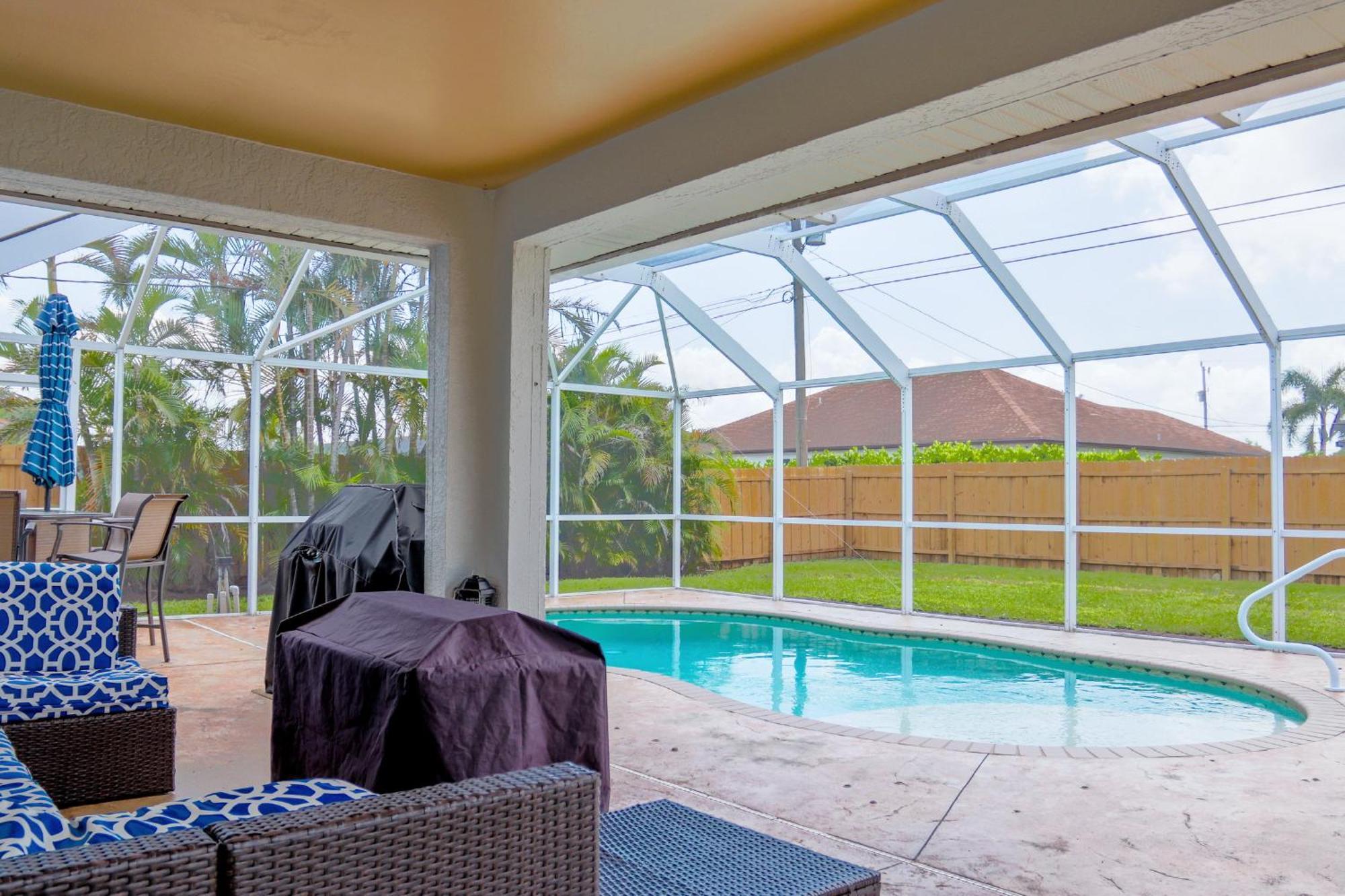 Beautiful Pool Home With Sleeping For 8 For Lovelypeople Cape Coral Eksteriør bilde